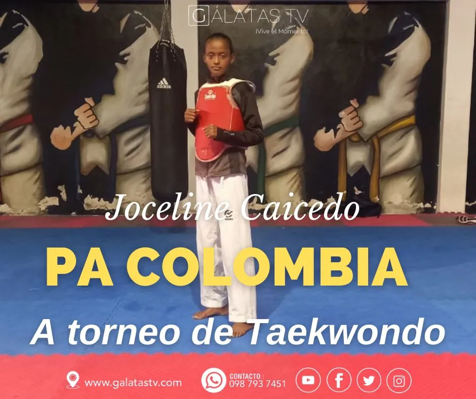 Lee más sobre el artículo JOCELINE CAICEDO DEPORTISTA DE FEDERACIÓN DEPORTIVA DE PASTAZA, PARTICIPARÁ EN CAMPEONATO DE TAEKWONDO DE COLOMBIA.