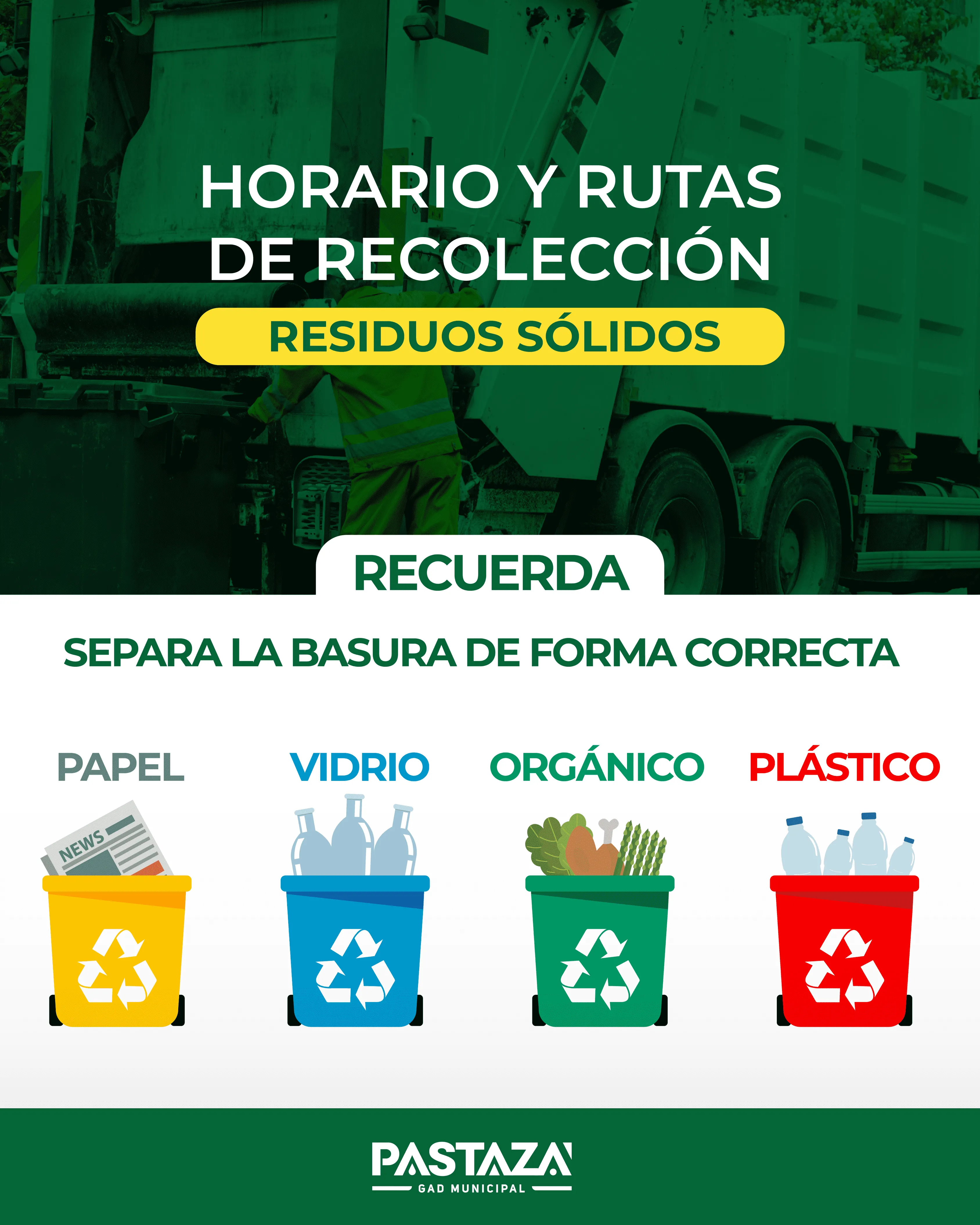 Lee más sobre el artículo Recolección de Residuos y Desechos Sólidos en Puyo.