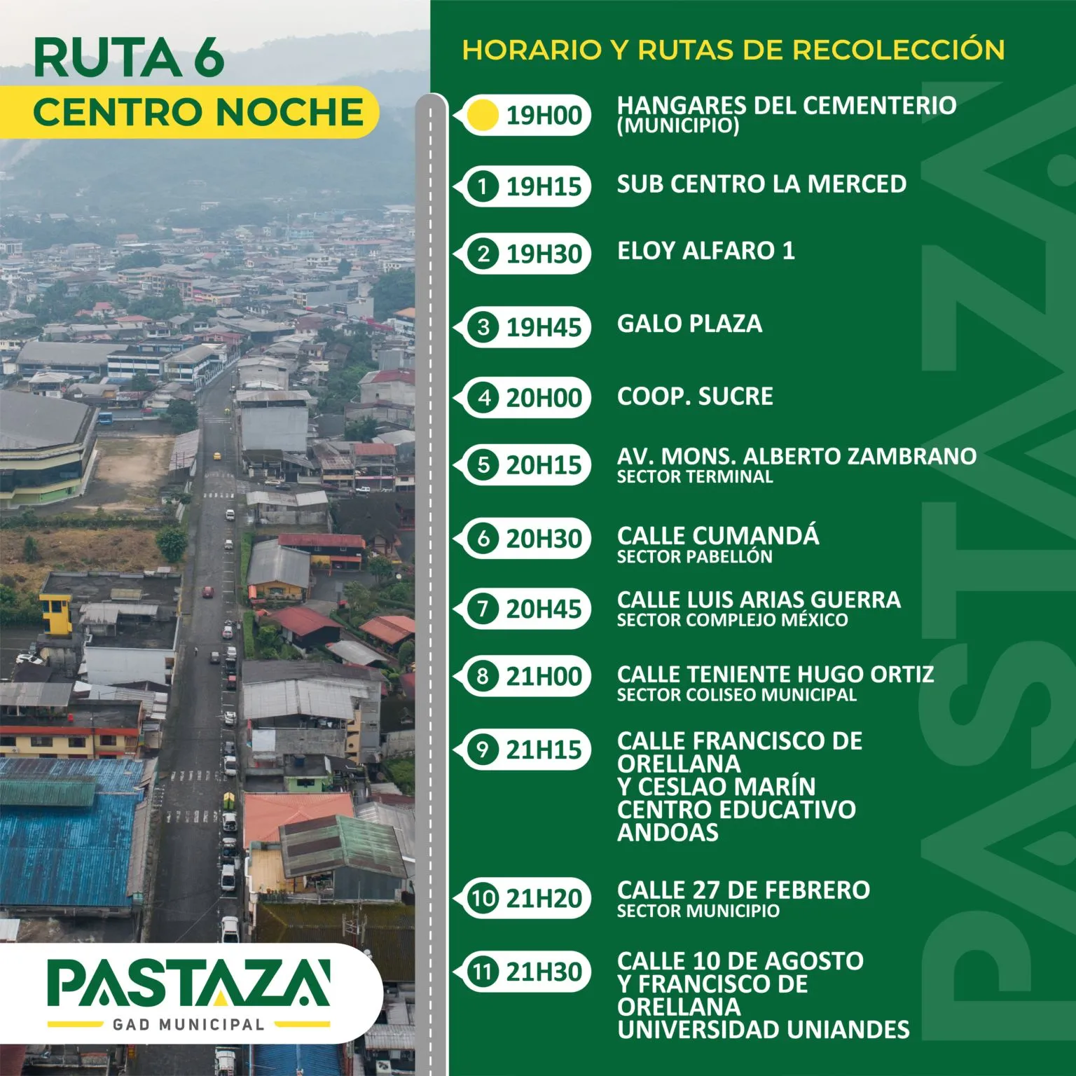 Lee más sobre el artículo Recolección de Basura en Puyo.