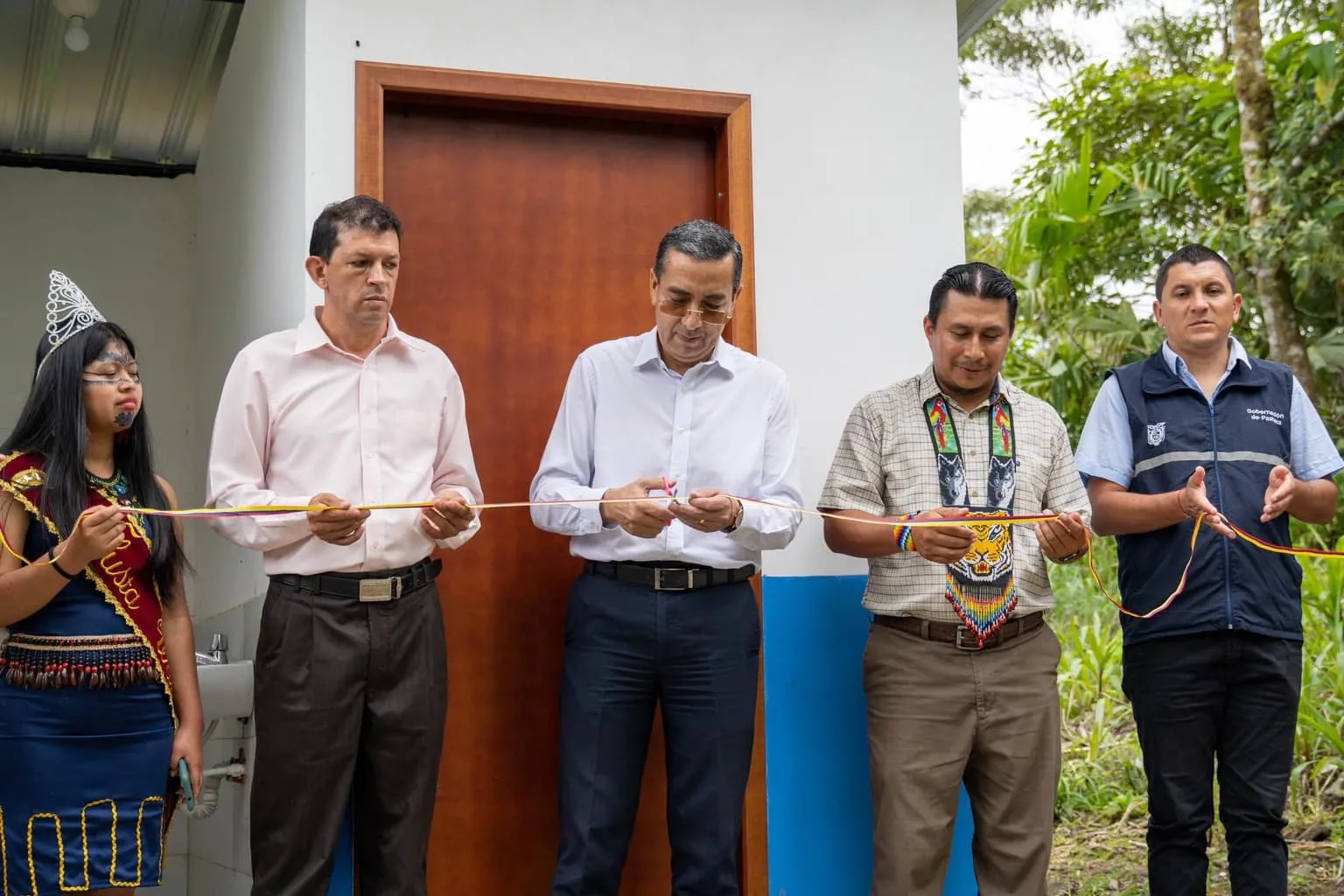 Lee más sobre el artículo Municipio del Cantón Pastaza entregó obra en Allishungo