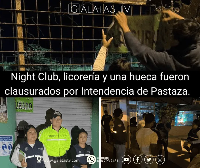 Lee más sobre el artículo 3 locales en Puyo fueron clausurados.
