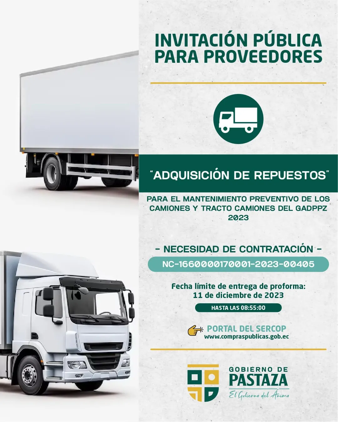 Lee más sobre el artículo ¡PARTICIPA, AHORA SI SON TRANSPARENTES TODOS LOS PROCESOS DE COMPRAS PÚBLICAS!