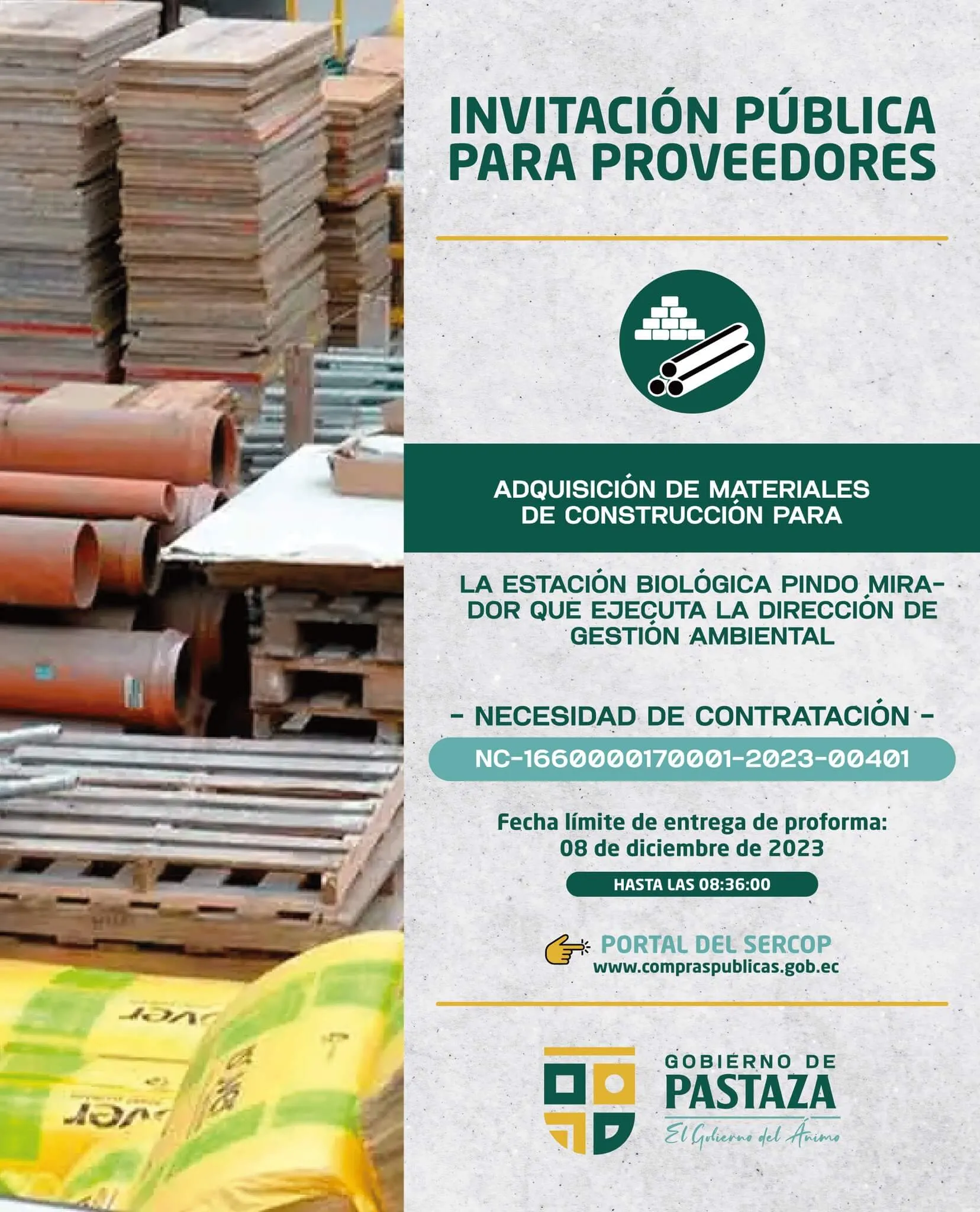 Lee más sobre el artículo ¡PARTICIPA, AHORA SI SON TRANSPARENTES TODOS LOS PROCESOS DE COMPRAS PÚBLICAS!