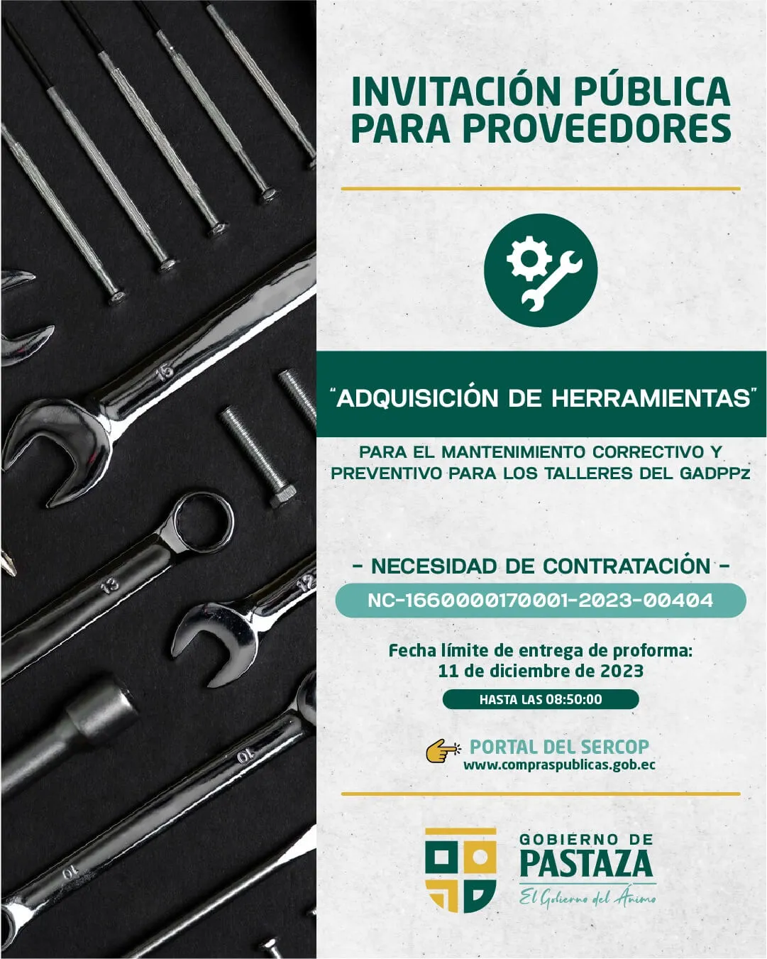 Lee más sobre el artículo ¡PARTICIPA, AHORA SI SON TRANSPARENTES TODOS LOS PROCESOS DE COMPRAS PÚBLICAS!
