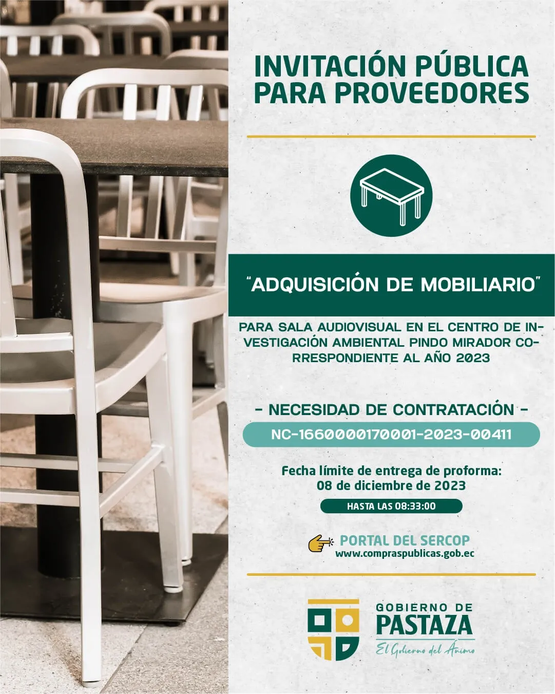 Lee más sobre el artículo ¡PARTICIPA, AHORA SI SON TRANSPARENTES TODOS LOS PROCESOS DE COMPRAS PÚBLICAS!