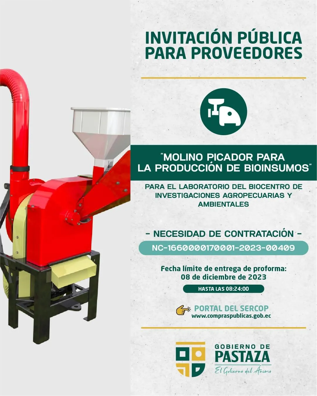 Lee más sobre el artículo ¡PARTICIPA, AHORA SI SON TRANSPARENTES TODOS LOS PROCESOS DE COMPRAS PÚBLICAS!