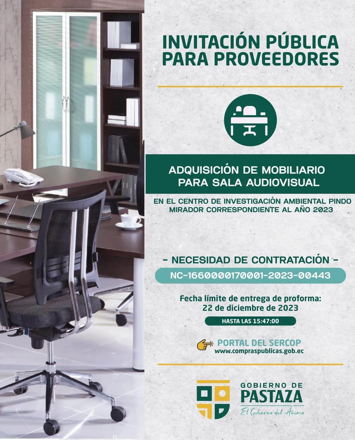 Lee más sobre el artículo ¡Libre participación en contratación pública!