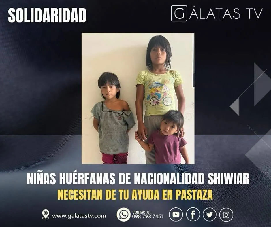 Lee más sobre el artículo Tres niñas huérfanas recibieron ayuda de Prefectura y Patronato de Pastaza.