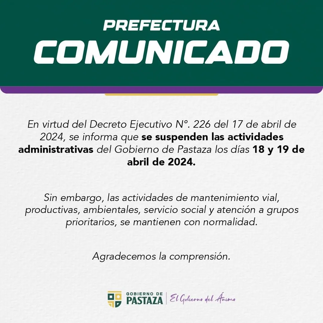 Lee más sobre el artículo Comunicado