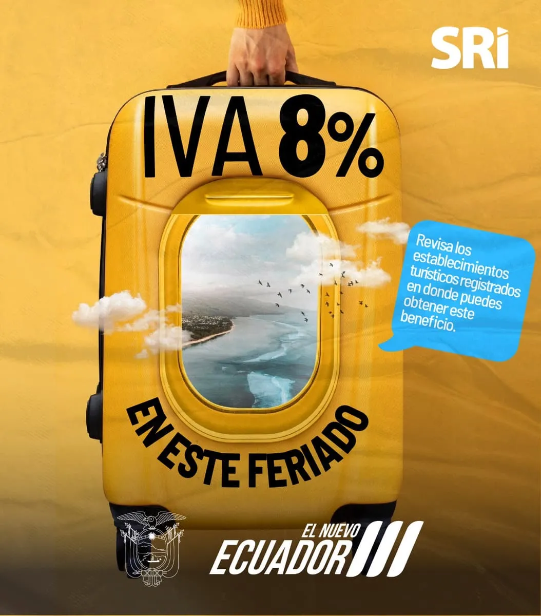 Lee más sobre el artículo EL IVA BAJA AL 8% DURANTE FERIADO DEL 24 DE MAYO.