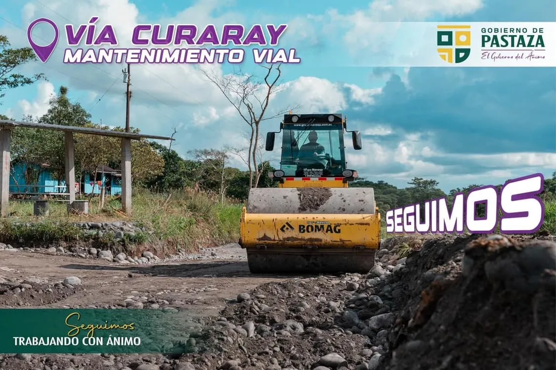 Lee más sobre el artículo Mantenimiento vial de la vía Curaray.