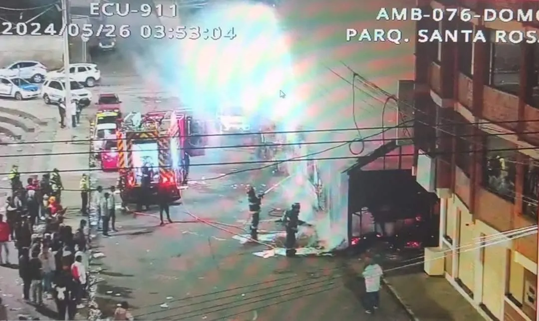 Lee más sobre el artículo Incendio en Ambato.