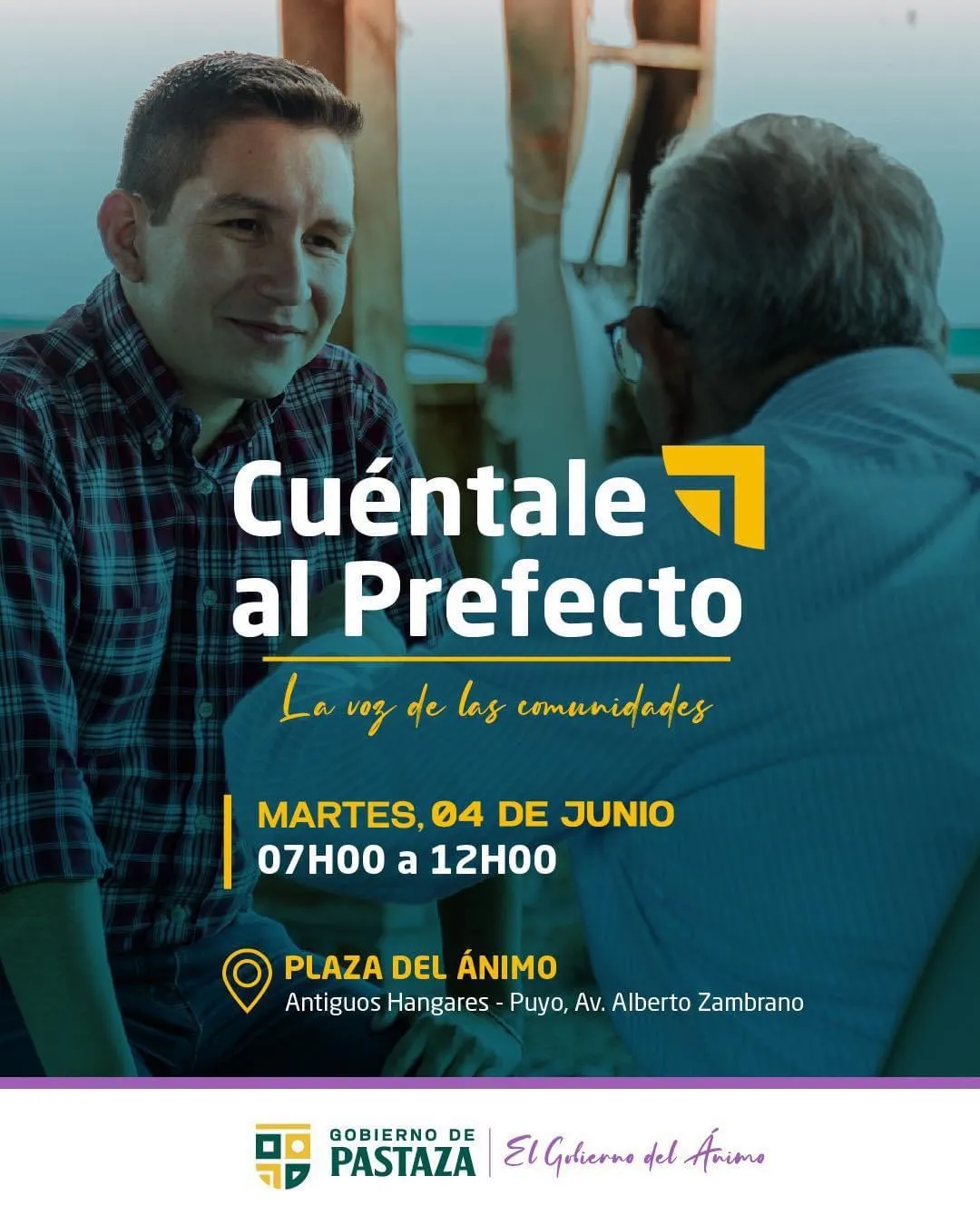 Lee más sobre el artículo Atención ciudadana en Prefectura de Pastaza.