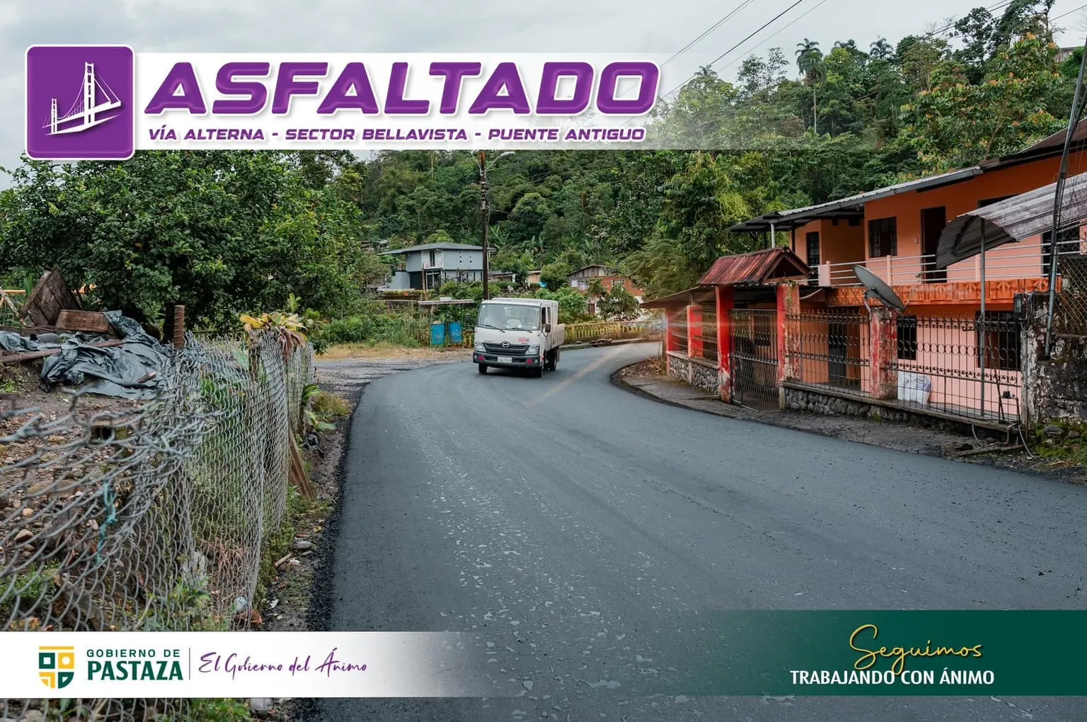 Lee más sobre el artículo ¡Cumplimos, nuevo asfalto sector Bellavista!