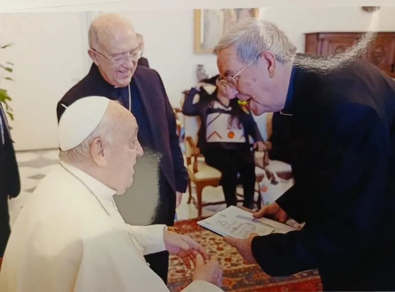 Lee más sobre el artículo Mons. Rafael Cob, Obispo de Puyo se reunió con el Papa Francisco en Roma.