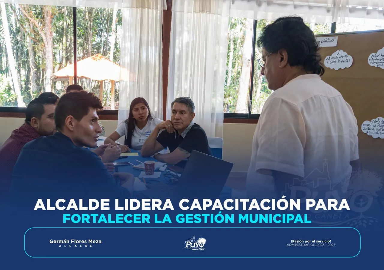 Lee más sobre el artículo Alcalde lidera capacitación para fortalecer la gestión Municipal.
