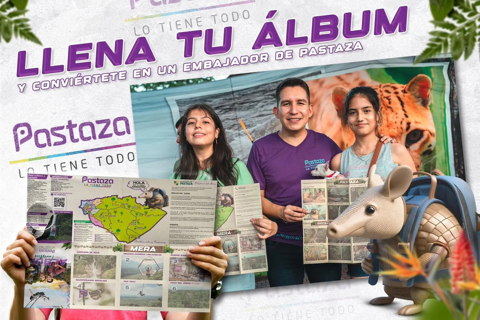 Lee más sobre el artículo ¡Explora Pastaza con nuestro álbum turístico!.