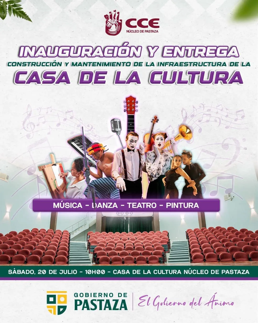 Lee más sobre el artículo Mejoras significativas en la Casa de la Cultura Núcleo de Pastaza.