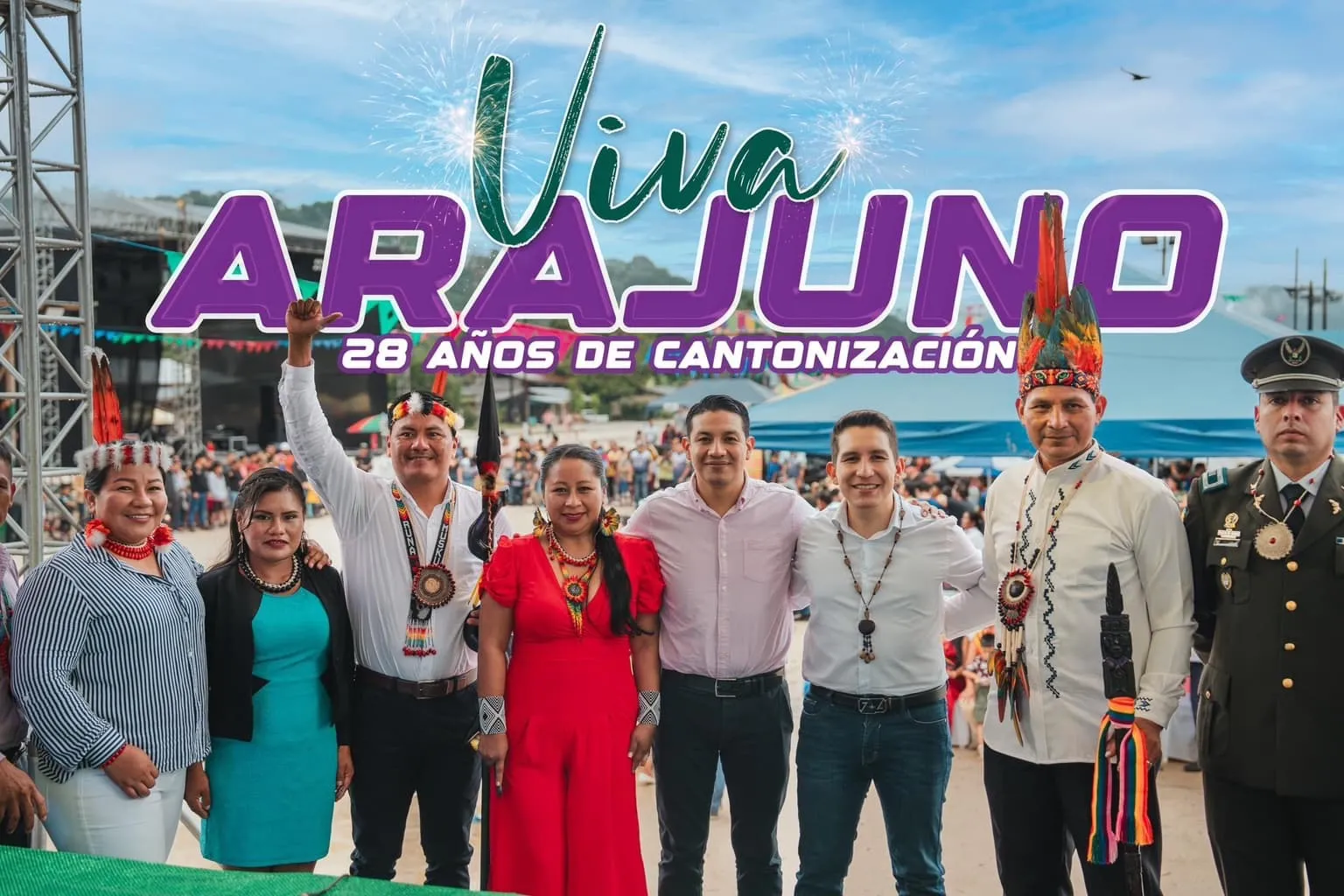 Lee más sobre el artículo ¡Celebramos 28 años de cantonización de Arajuno con obras!