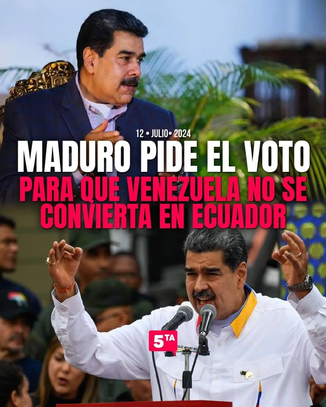 Lee más sobre el artículo Nicolás Maduro busca reelección en Venezuela.