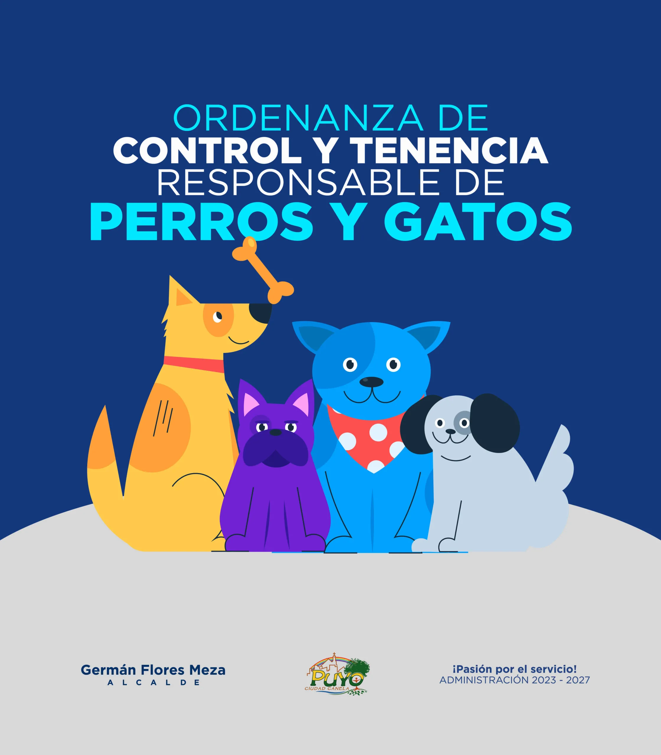 Lee más sobre el artículo Ordenanza de control y Tenencia responsable de perros y gatos.