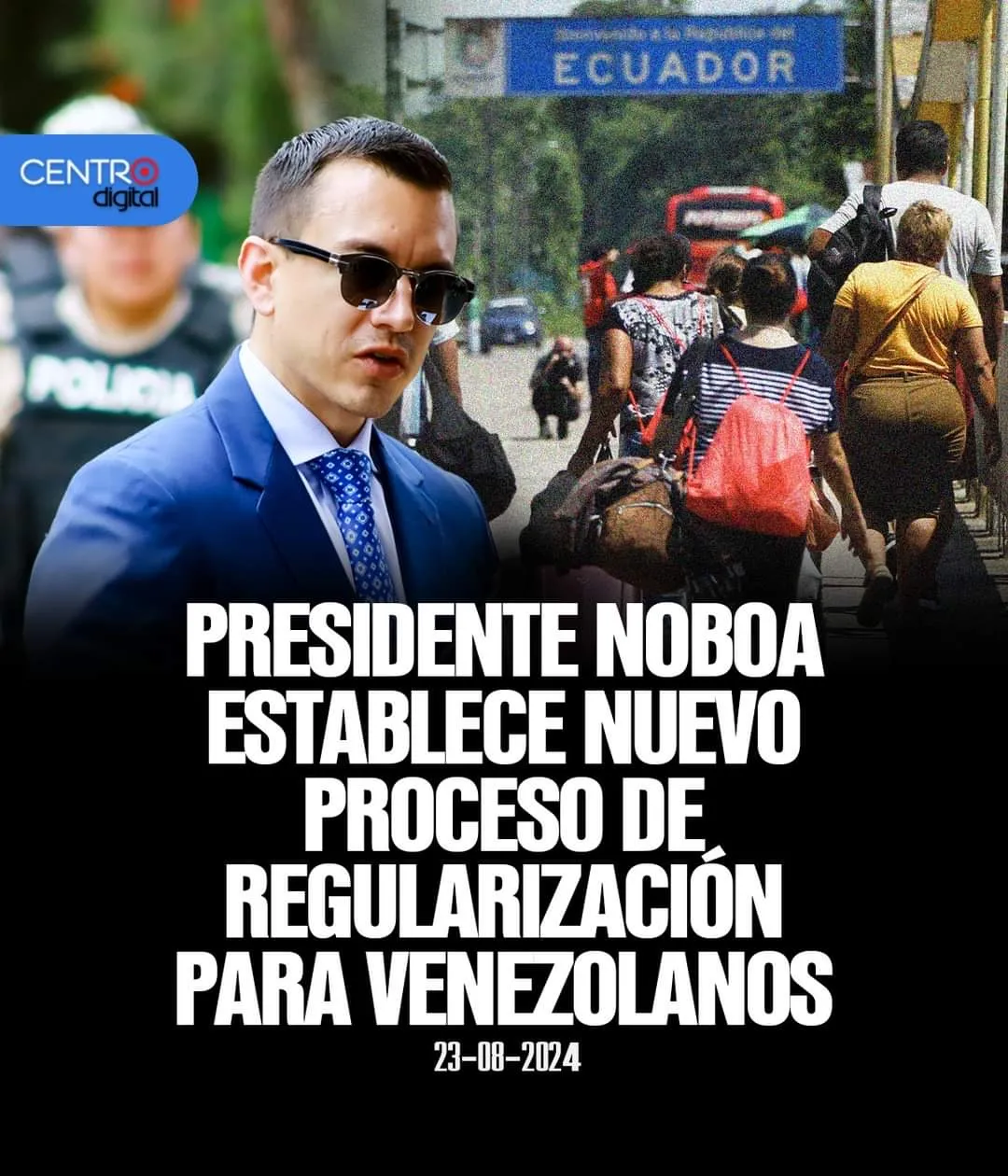Lee más sobre el artículo Daniel Noboa estableció una amnistía migratoria.