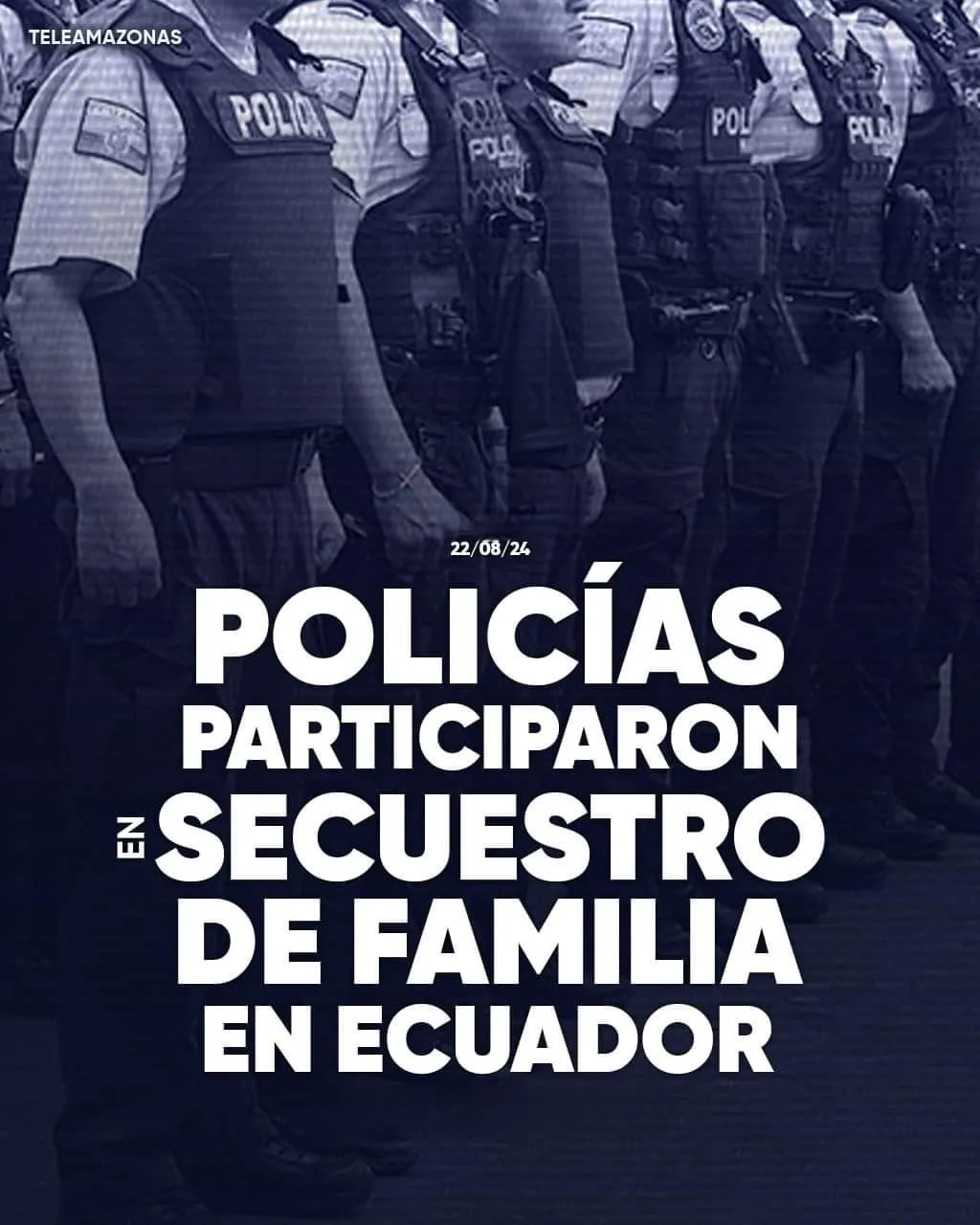Lee más sobre el artículo Tres policías fueron detenidos por supuesta participación en un secuestro.