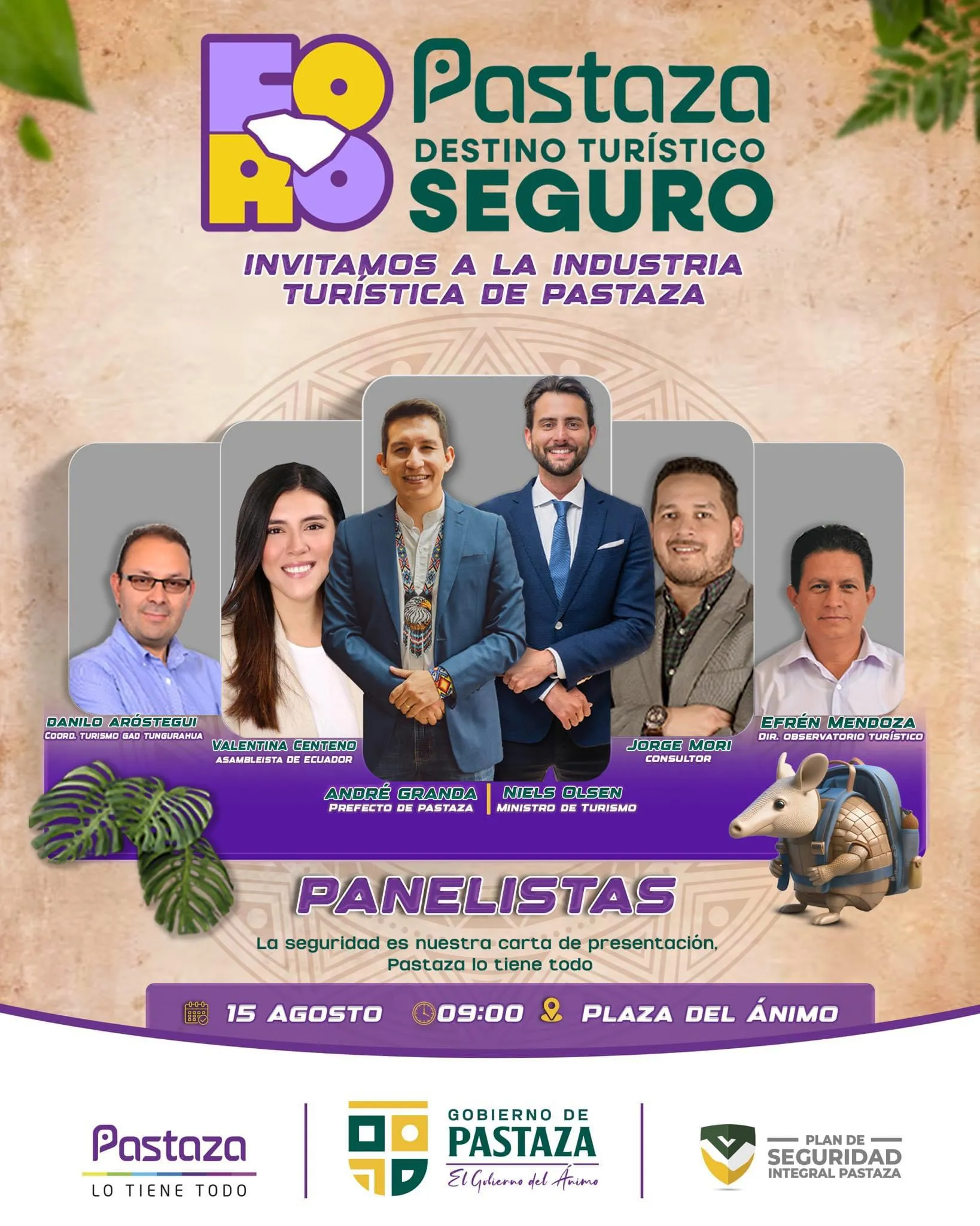 Lee más sobre el artículo Foro Pastaza destino turístico seguro.
