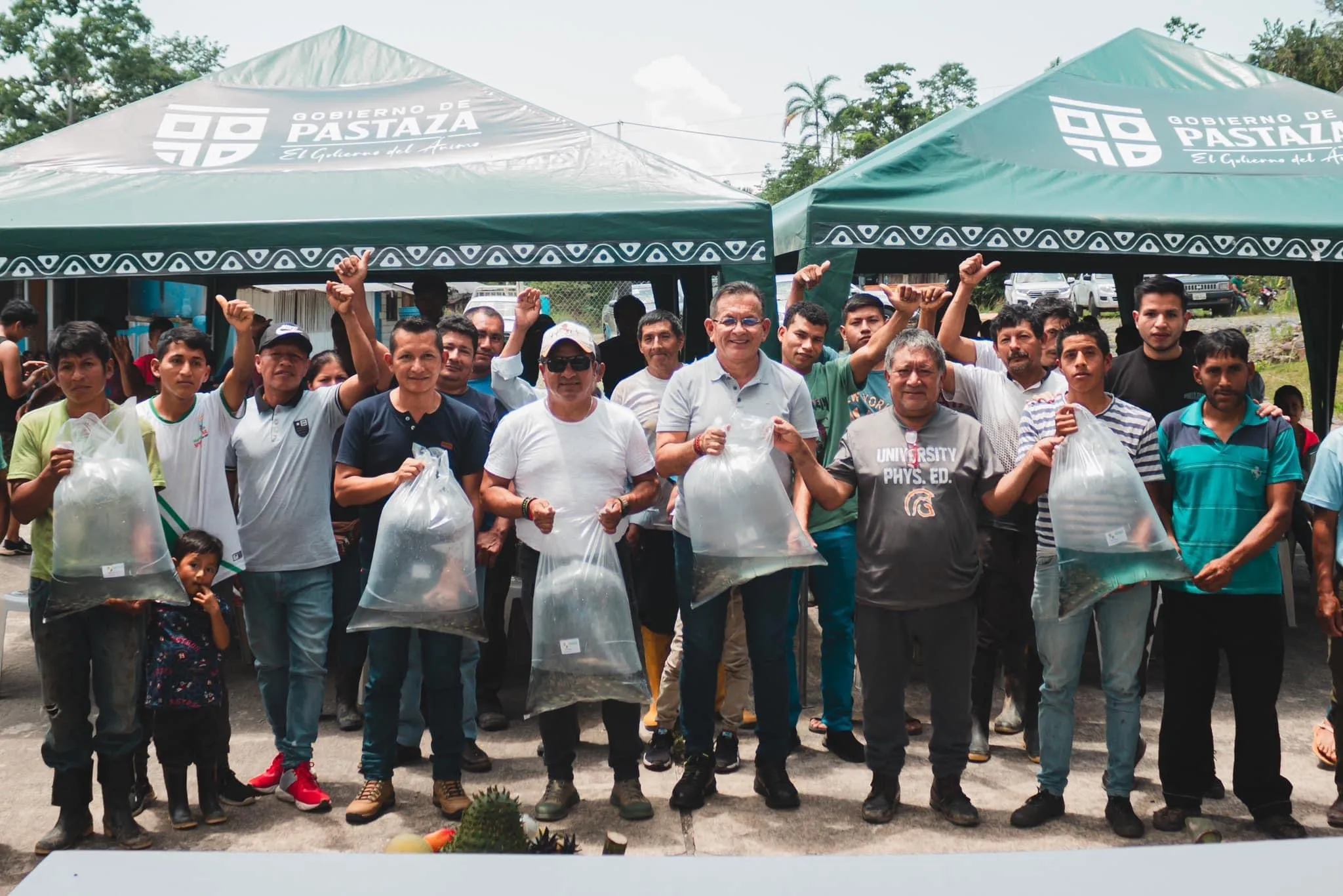 Lee más sobre el artículo Familias de parroquia Canelos recibieron más de 70 mil alevines de tilapia.
