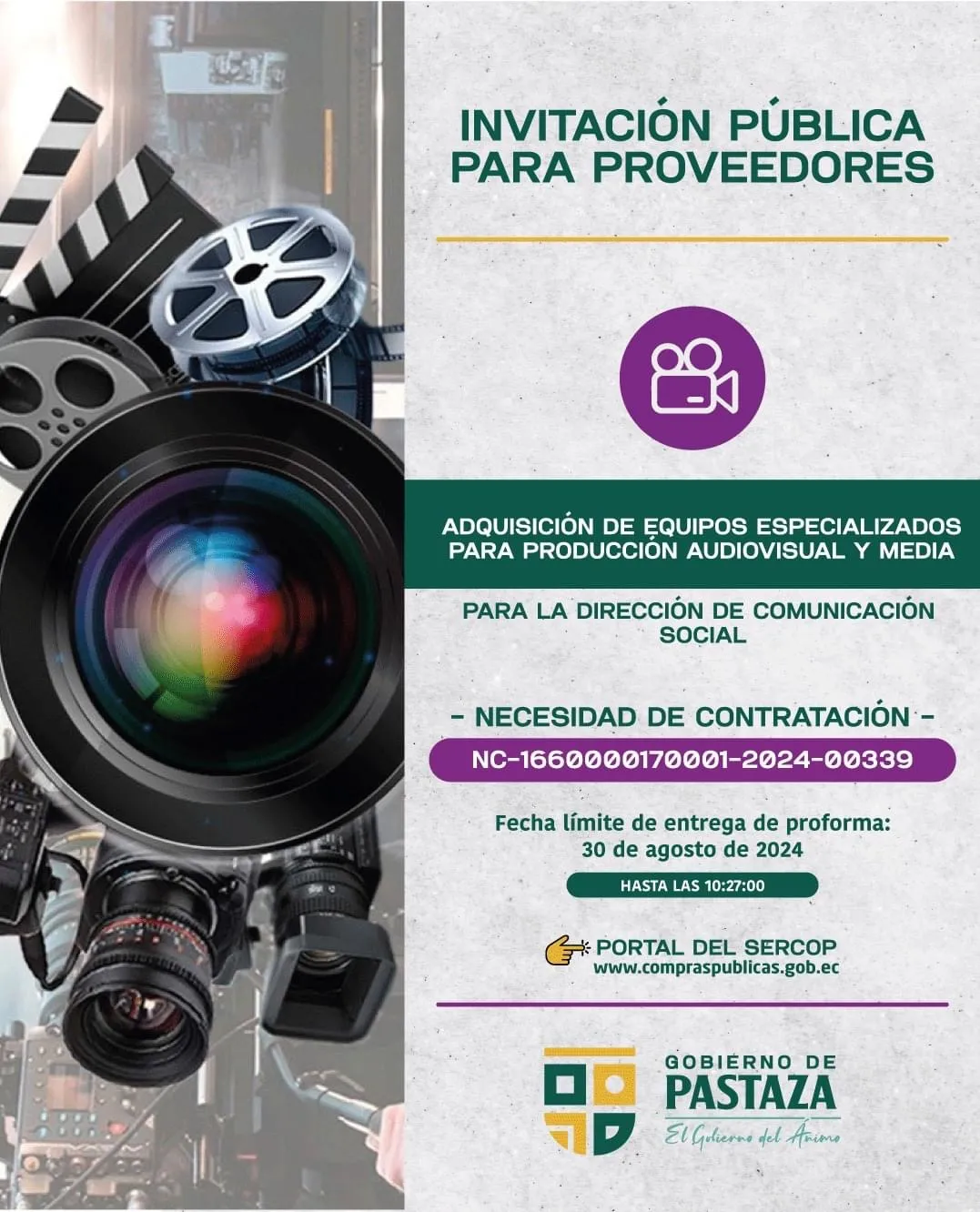 Lee más sobre el artículo Oportunidades para todos, ahora se publica los procesos de compras públicas para que puedas participar.