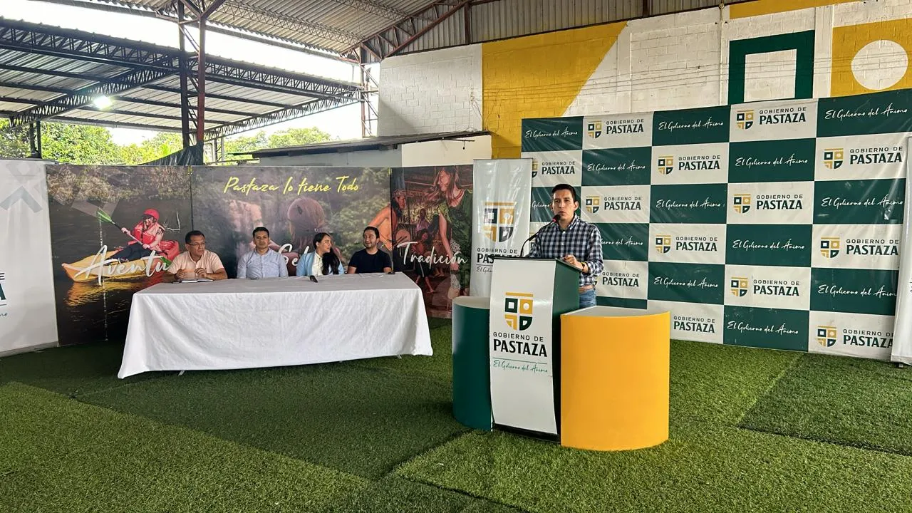 Lee más sobre el artículo Transmisión en vivo, rueda de prensa Prefectura de Pastaza sobre mes de Turismo.