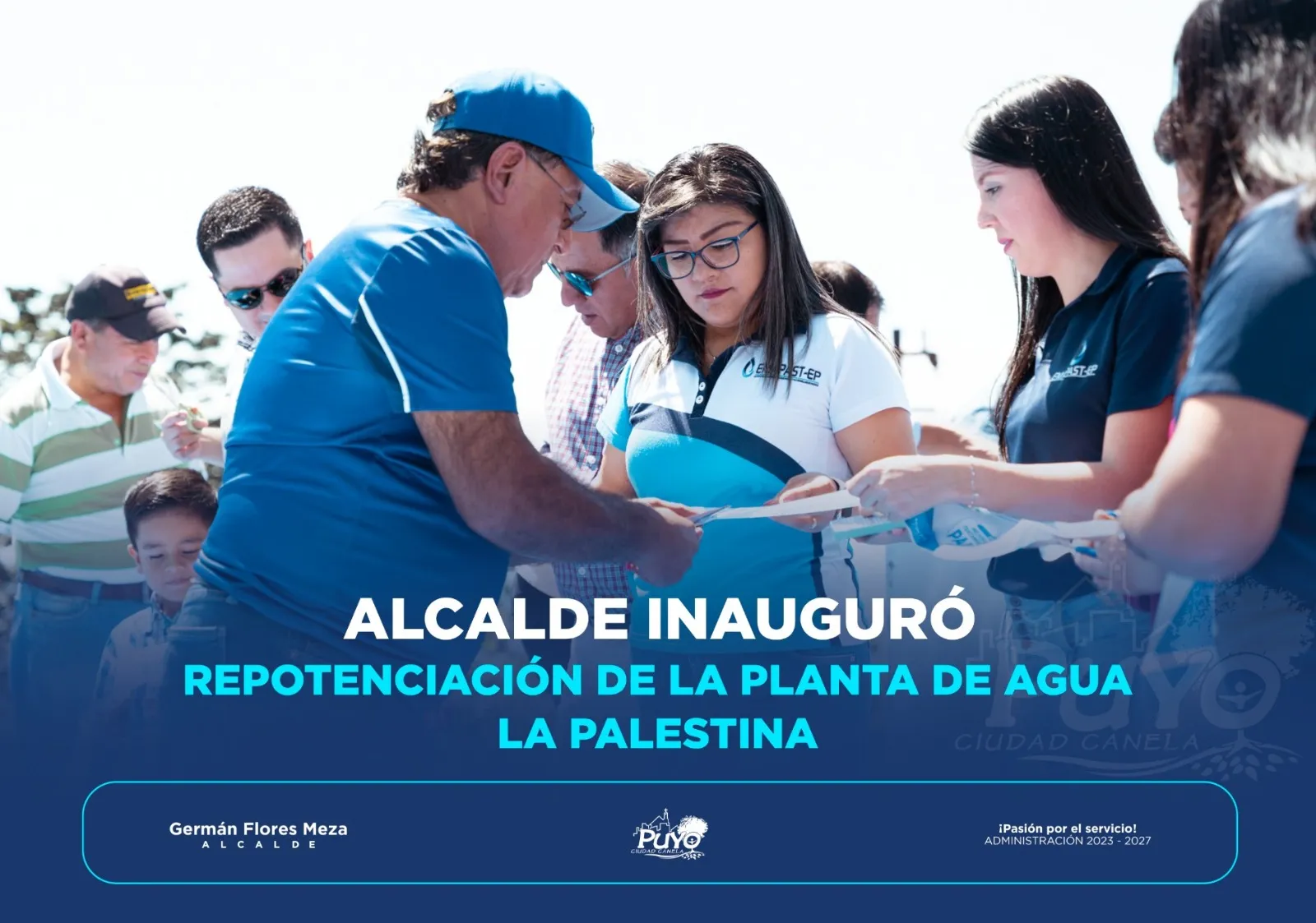 Lee más sobre el artículo ALCALDE INAUGURÓ REPOTENCIACIÓN DE LA PLANTA DE AGUA LA PALESTINA.