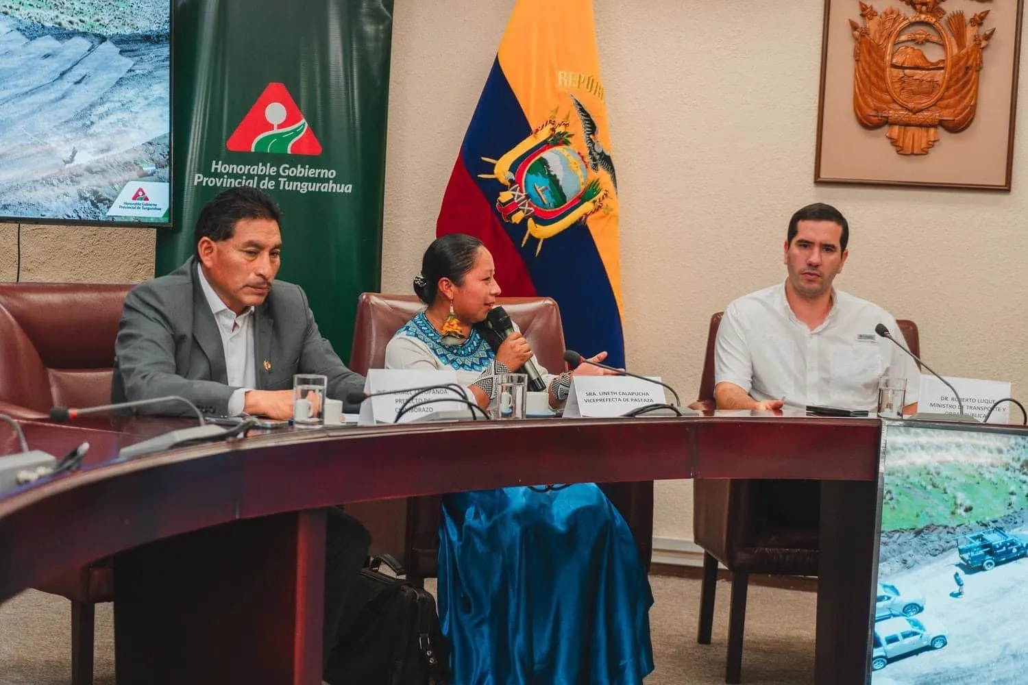 Lee más sobre el artículo Lineth Calapucha,  Viceprefecta de Pastaza participó en la sesión extraordinaria de la Mancomunidad.