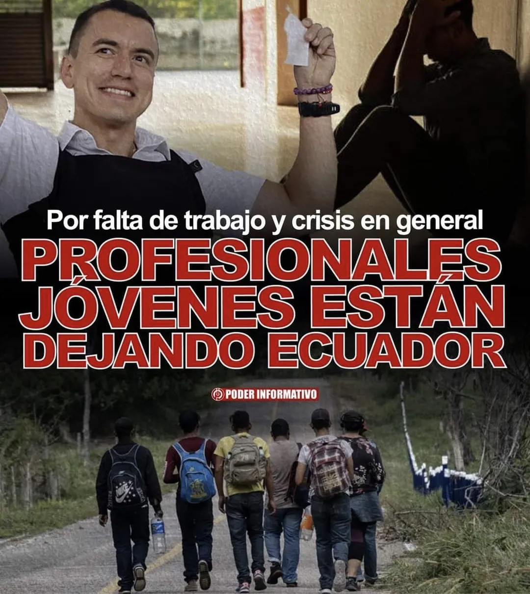 Lee más sobre el artículo Jóvenes dejan Ecuador por falta de oportunidades labores