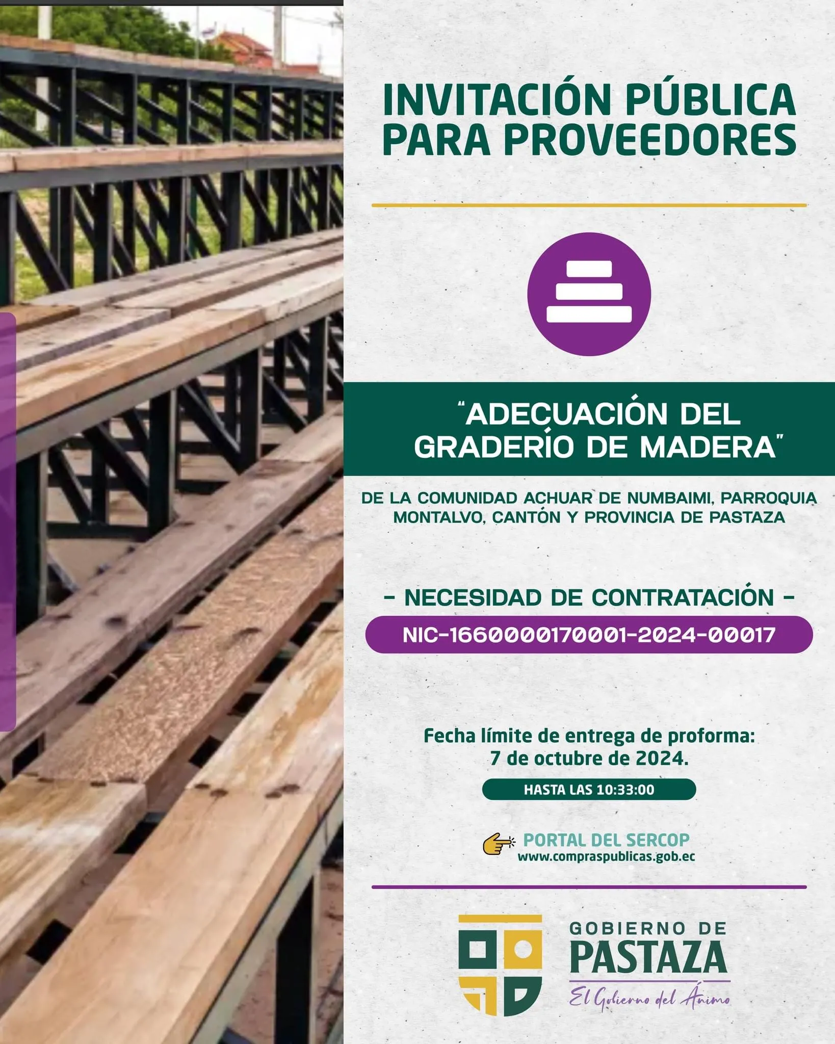 Lee más sobre el artículo Invitación pública para Proveedores.