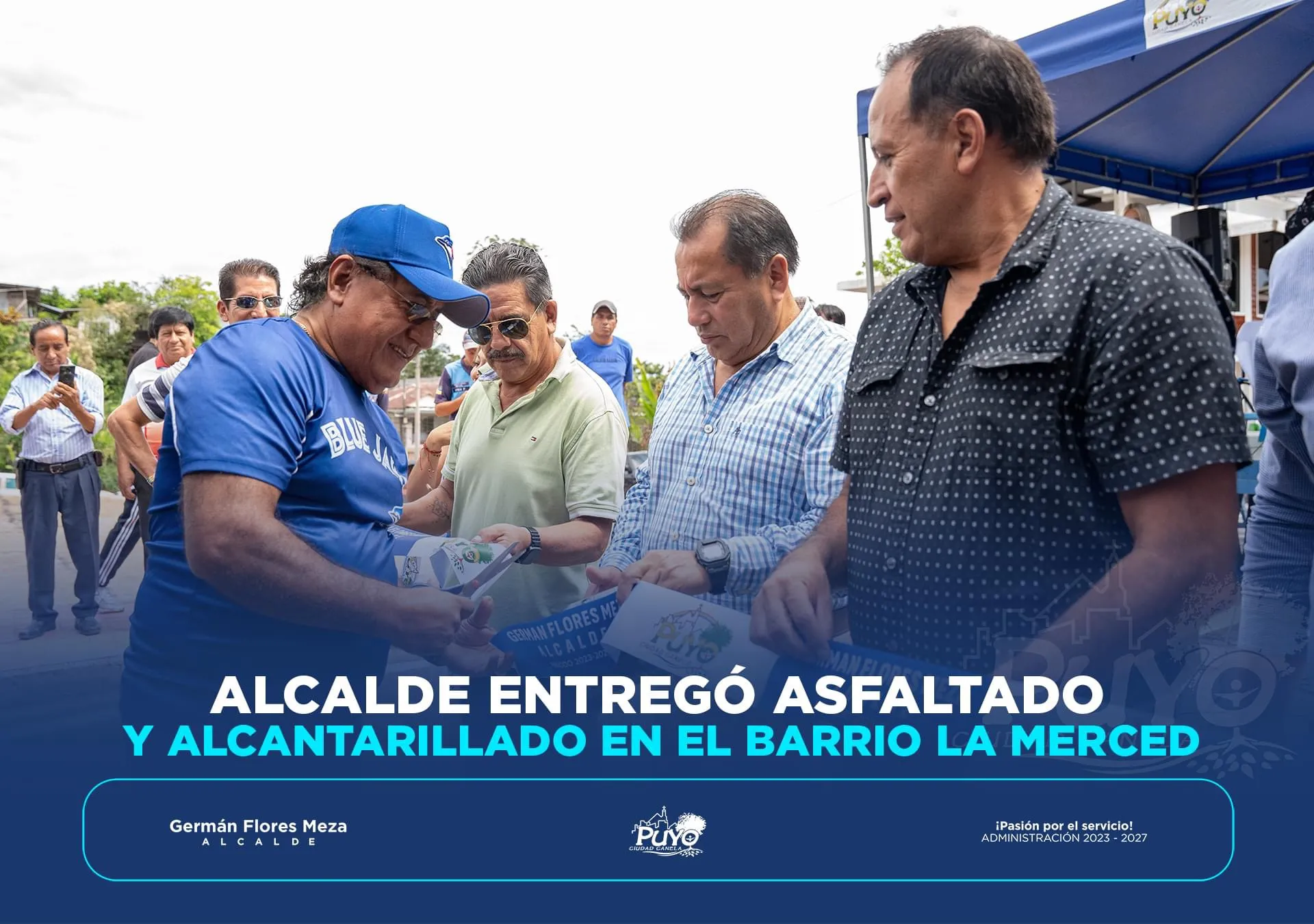 Lee más sobre el artículo Alcalde entregó asfaltado y alcantarillado en el barrio La Merced.