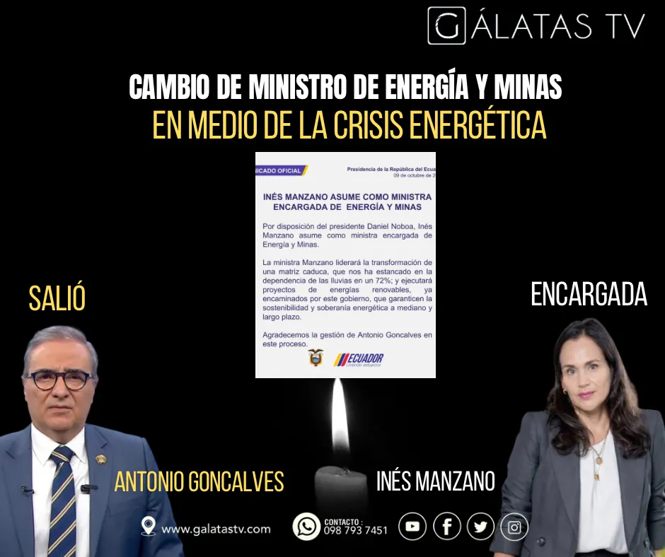 Lee más sobre el artículo Cambio en el Ministerio de Energía y Minas