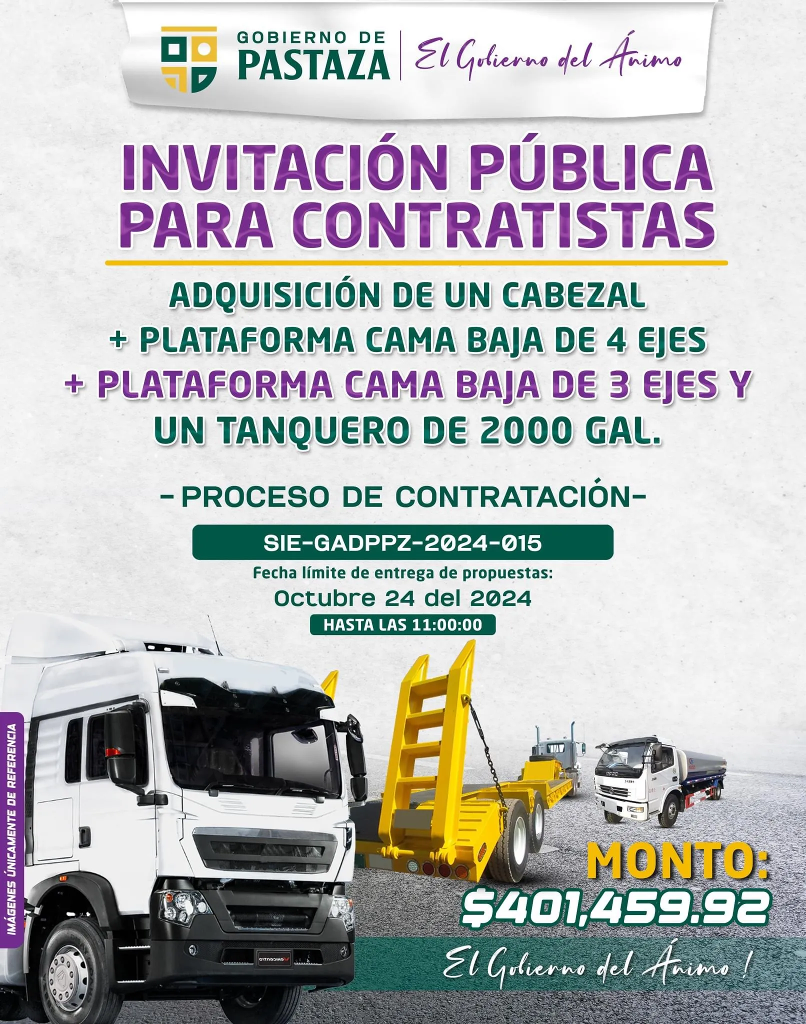 Lee más sobre el artículo Participa en proceso de contratación pública de Prefectura de Pastaza.