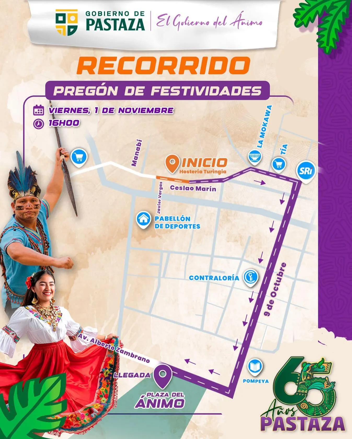 Lee más sobre el artículo Comparsa y mucha alegría en el pregón de festividades.
