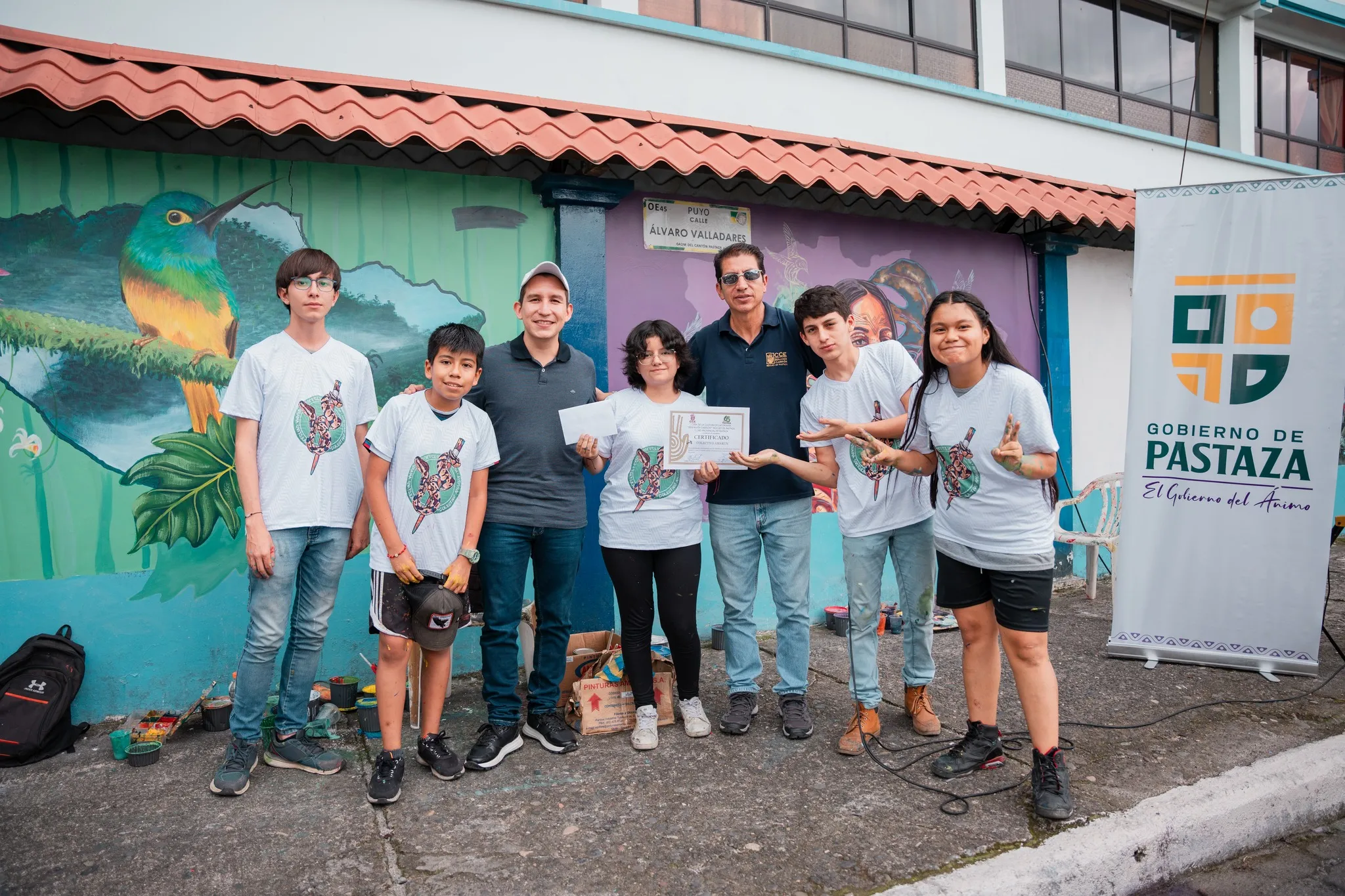 Lee más sobre el artículo Pastaza celebró los 65 años de provincialización con arte.