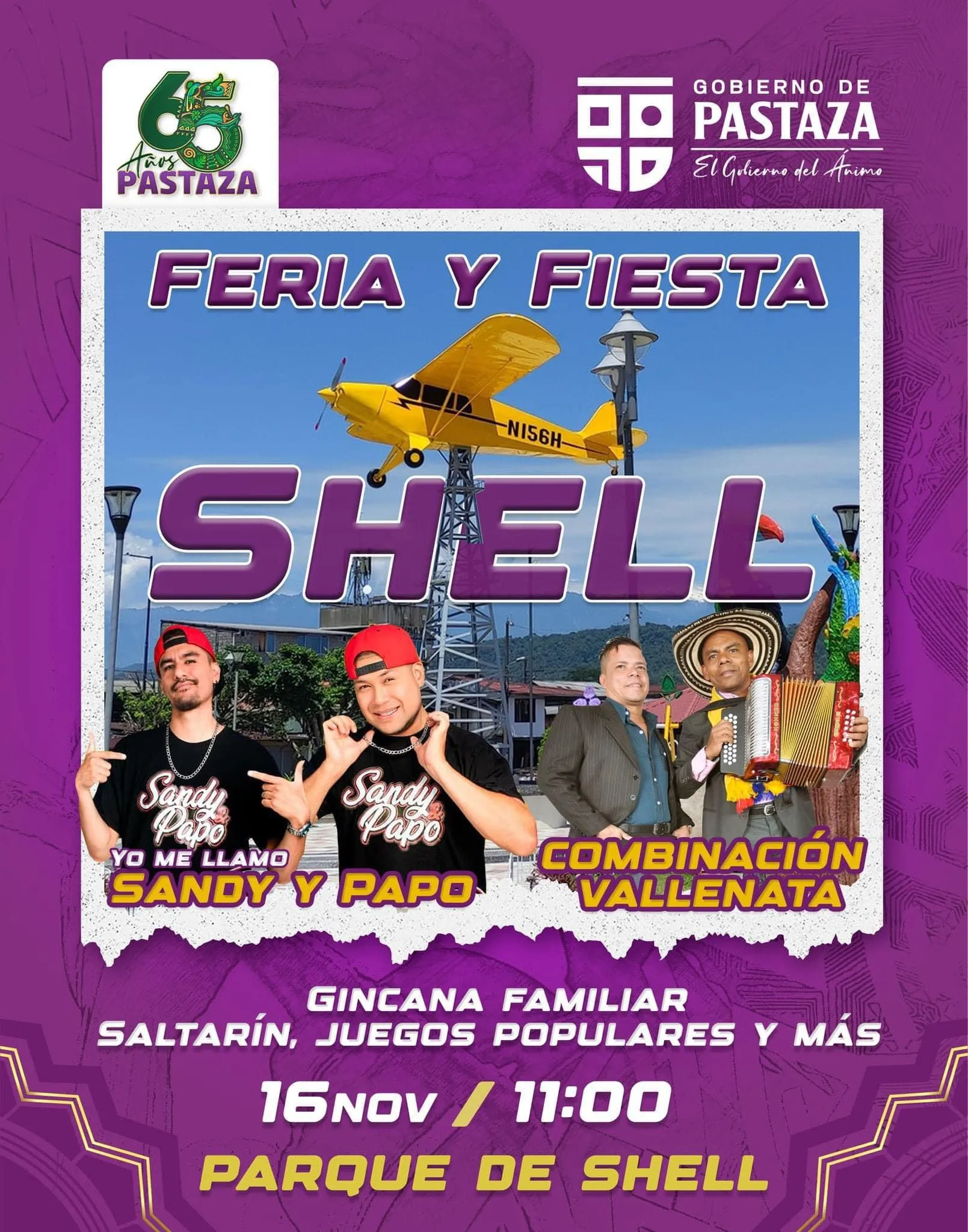 Lee más sobre el artículo Fiesta de Pastaza 65 años.