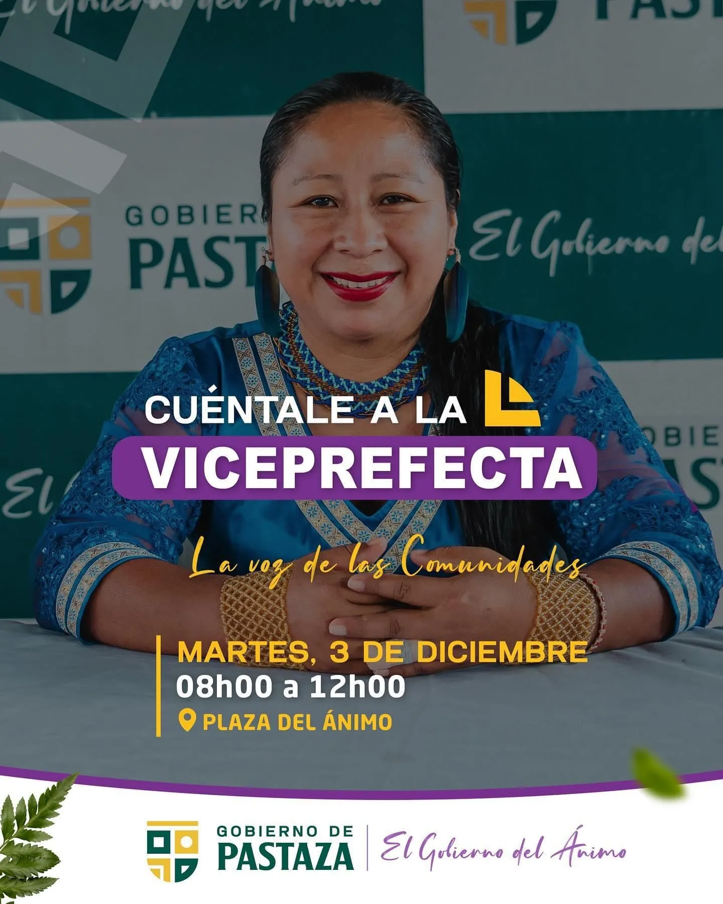 Lee más sobre el artículo Viceprefecta atenderá a la ciudadanía.
