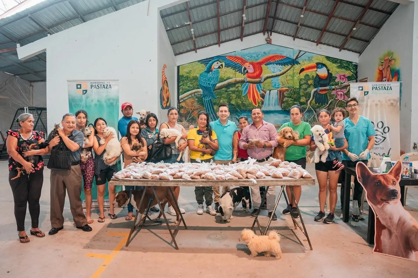 Lee más sobre el artículo El Proyecto Ánimal llegó a la parroquia El Triunfo.
