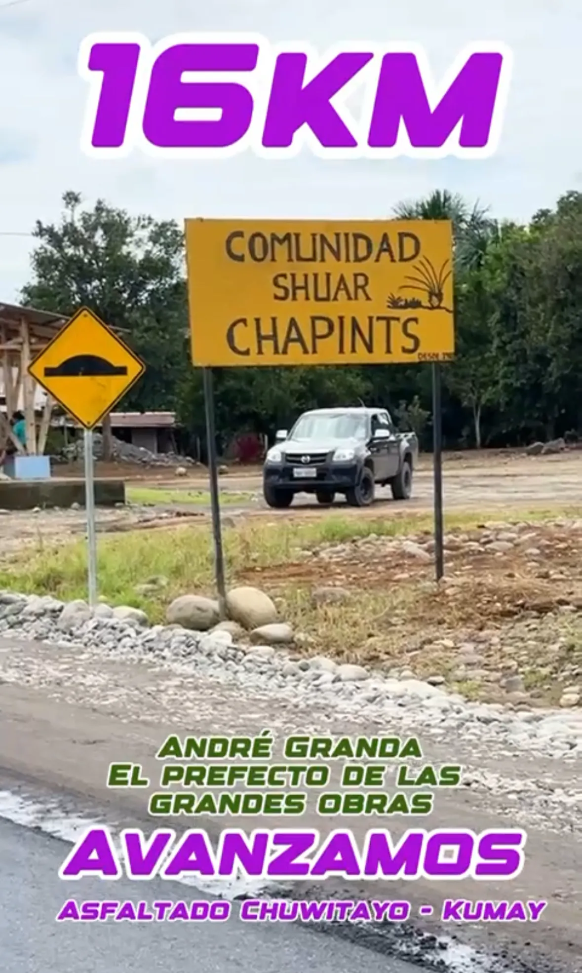 Lee más sobre el artículo Prefectura de Pastaza inició trabajo de obra vial para Simón Bolívar