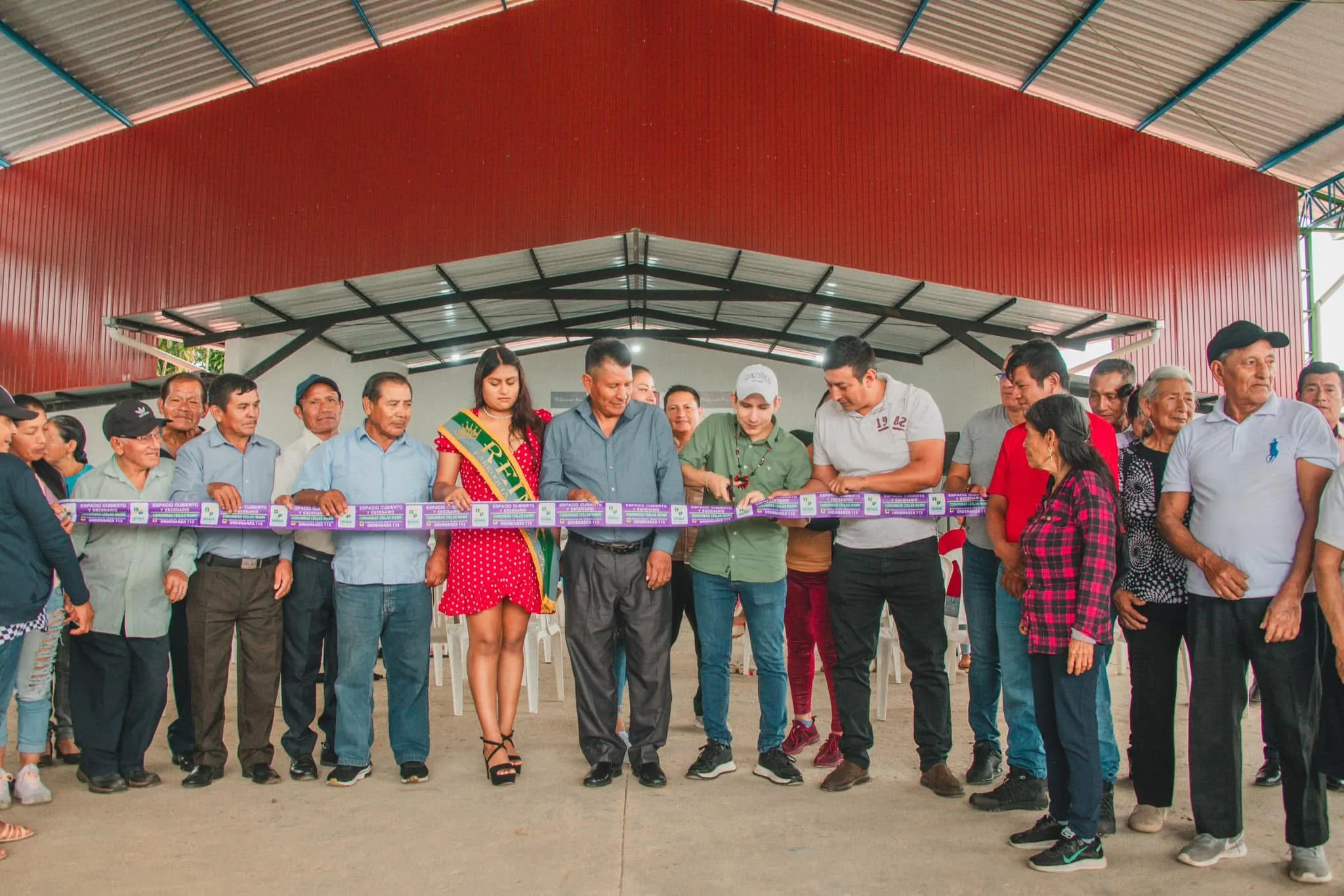 Lee más sobre el artículo Prefectura de Pastaza realizó adecuación en espacio cubierto de San José.