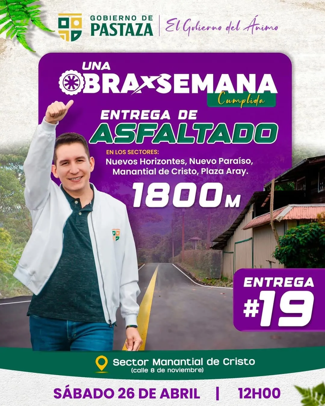 Lee más sobre el artículo Una obra por semana vamos por la 19.