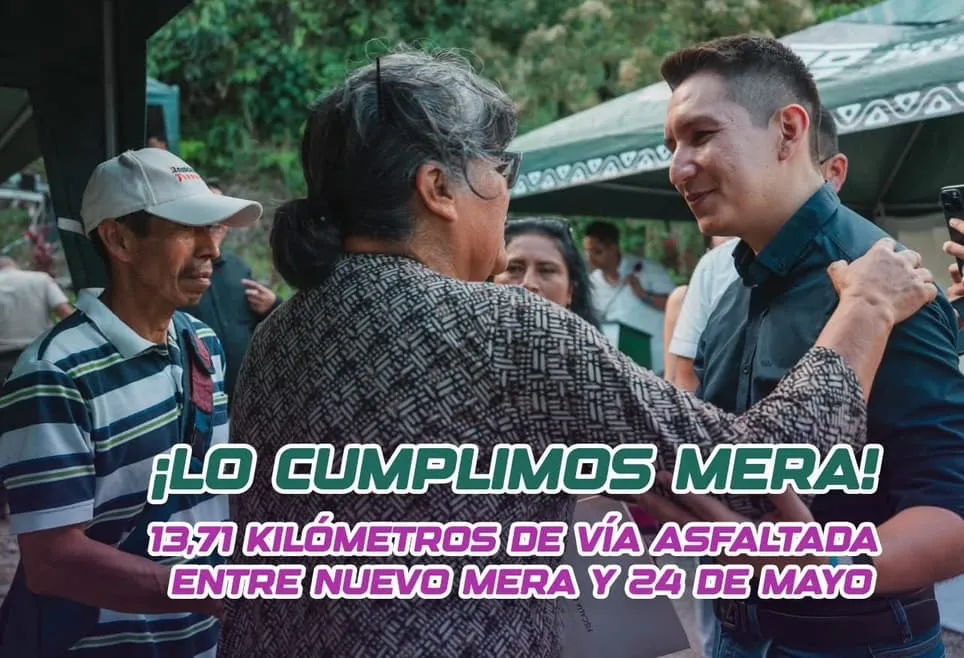 Lee más sobre el artículo Mera lo prometimos y cumplimos.