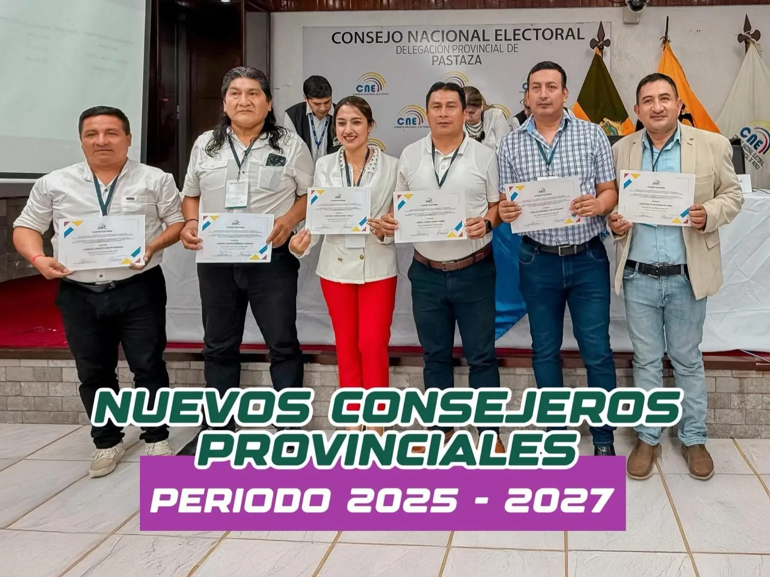 Lee más sobre el artículo Nuevos Consejeros Provinciales Pastaza.