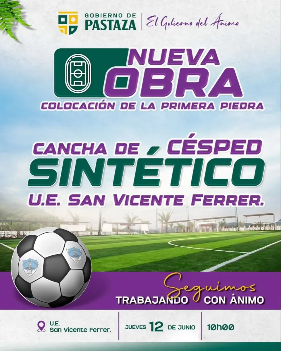 Lee más sobre el artículo Inicia obra de cancha sintética para el Vicentino.