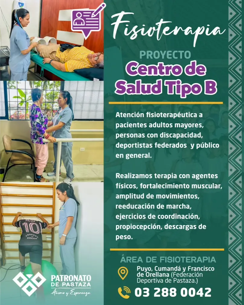 Lee más sobre el artículo Servicio de Fisioterapia centro de salud Tipo B.